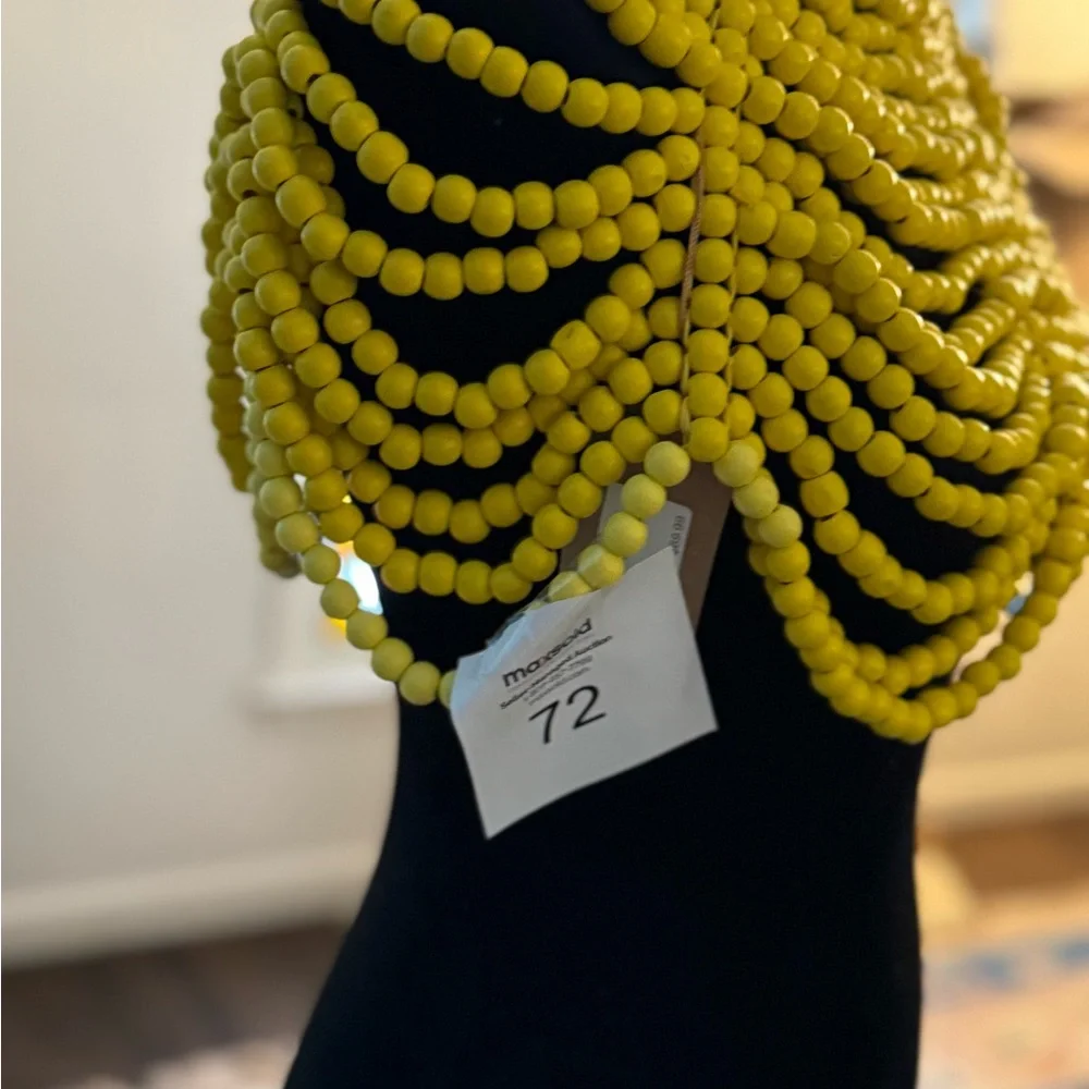 Queen Nandi Wood Beaded Necklace - Picture 6 of 6